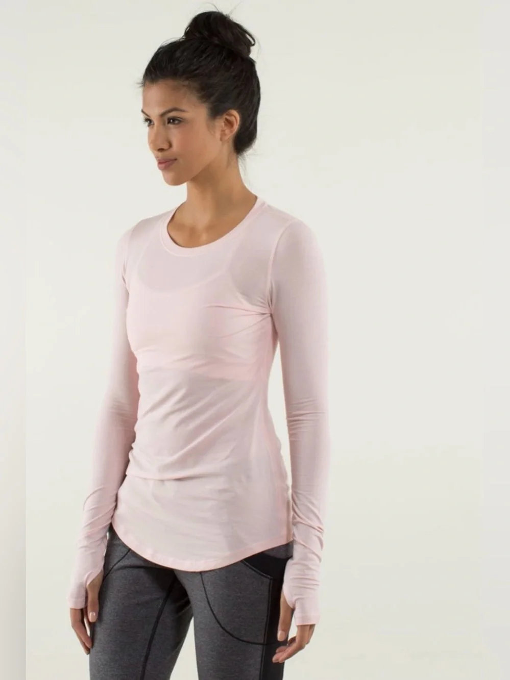 Lululemon Karma Long Sleeve Pretty Pink🌸✨